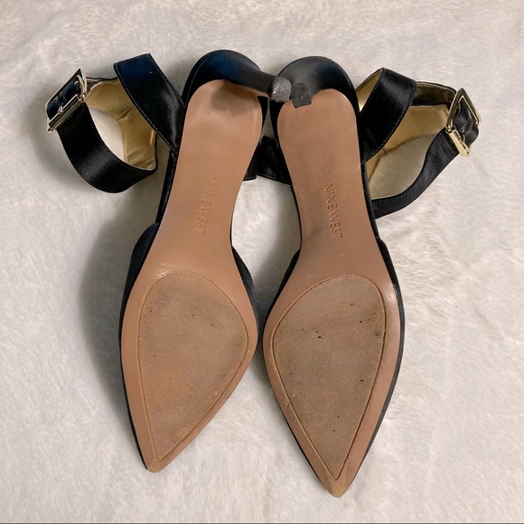 Nine West Black Satin Heels - Picture 15 of 15